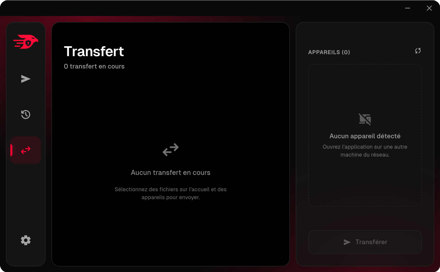Transfert en cours